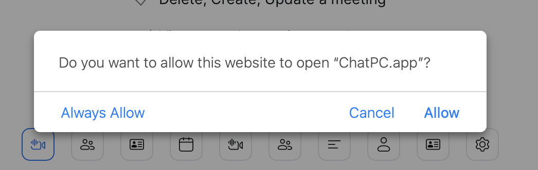 zoom oauth open ChatPC